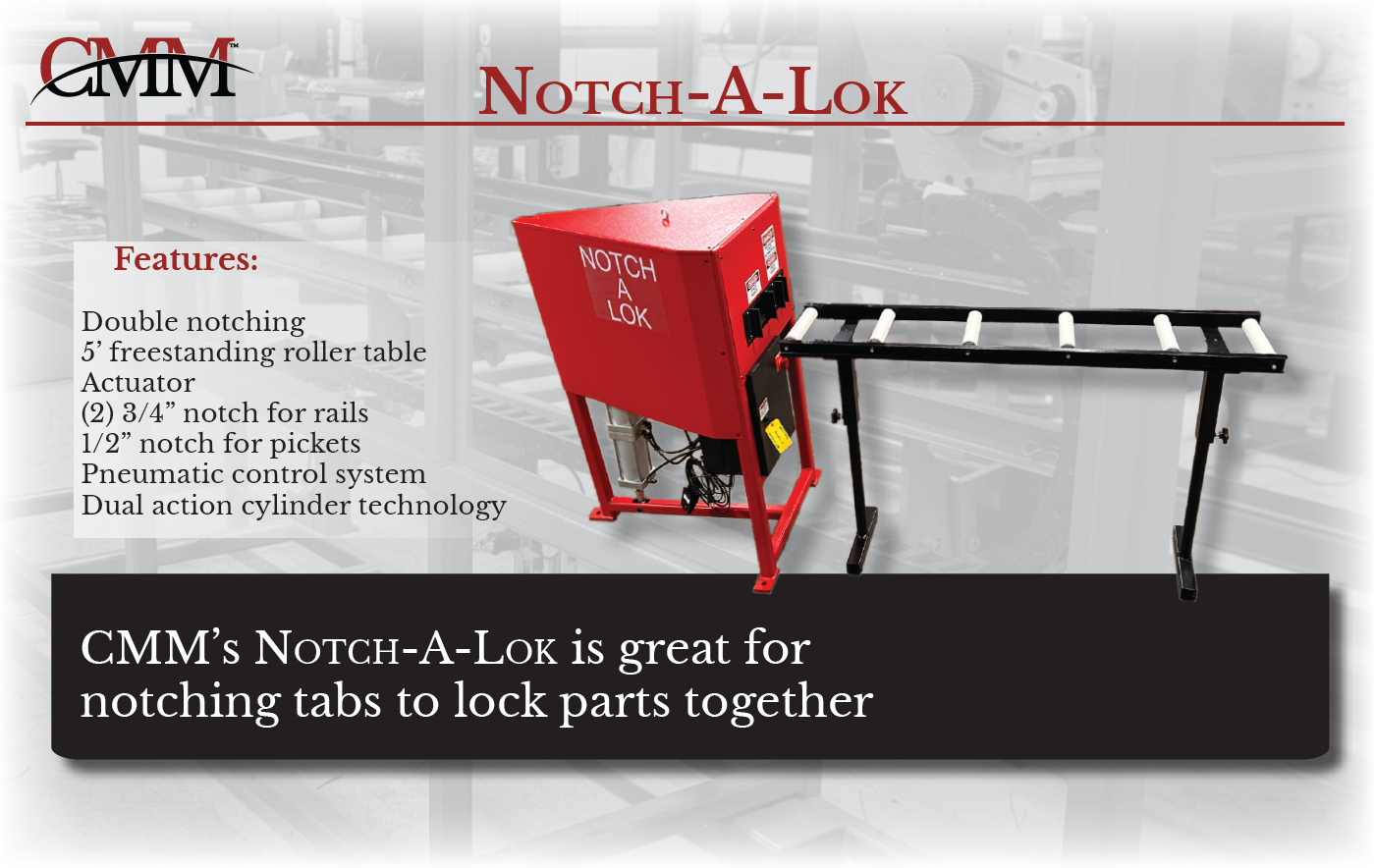 Notch-A-Lok handout, back